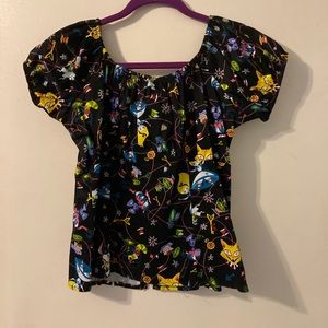 XL PUG Alice in Wonderland Peasant